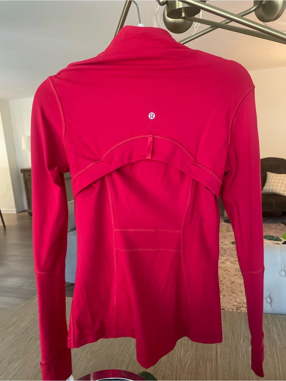 Lululemon Athletica Red Define Jacket - Picture 3 of 5
